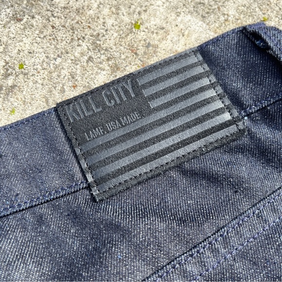 Kill City Brand Raw Denim Jeans - Picture 3 of 5